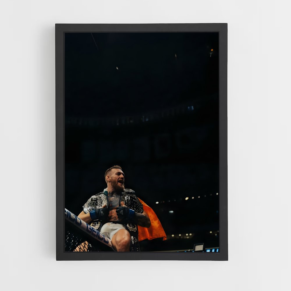 Poster Conor Mcgregor Mma Édition chic (vue 2)